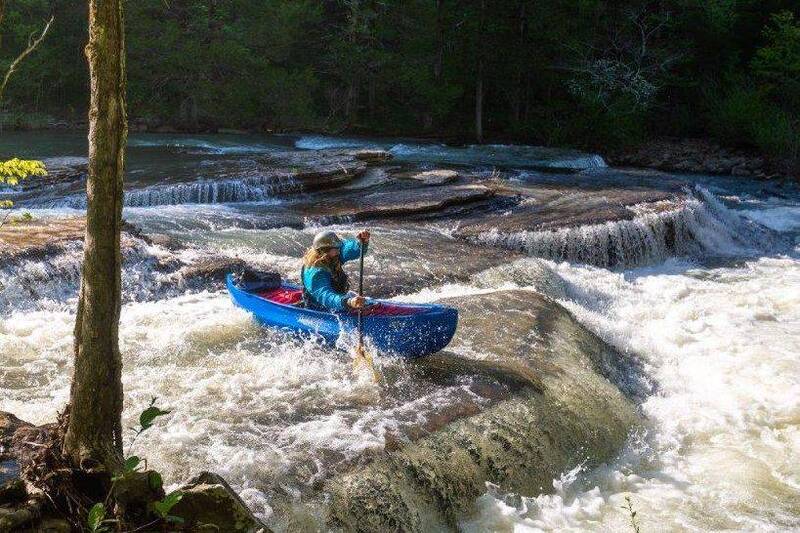 Whitewater Kayaking on Falling Water Creek