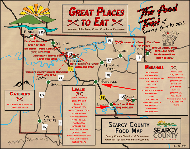 Food Trail Map