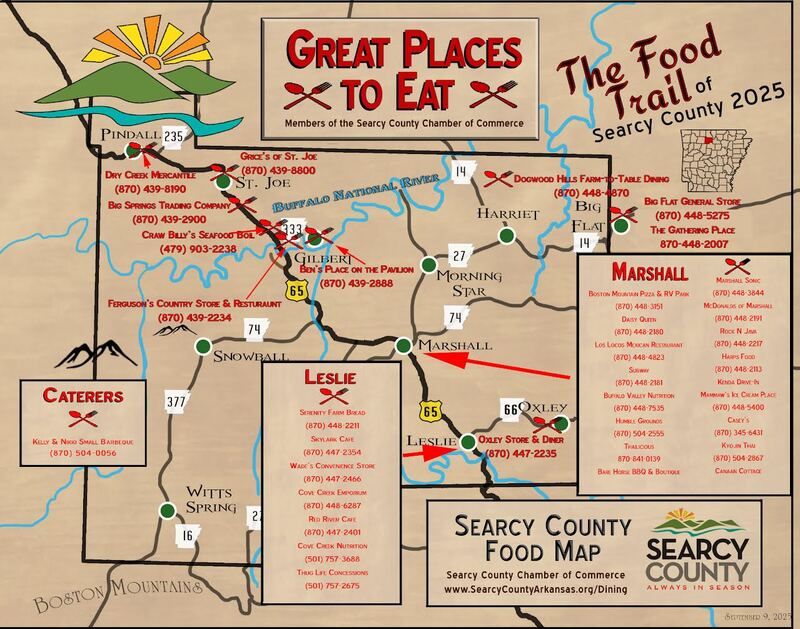 Food Trail Map