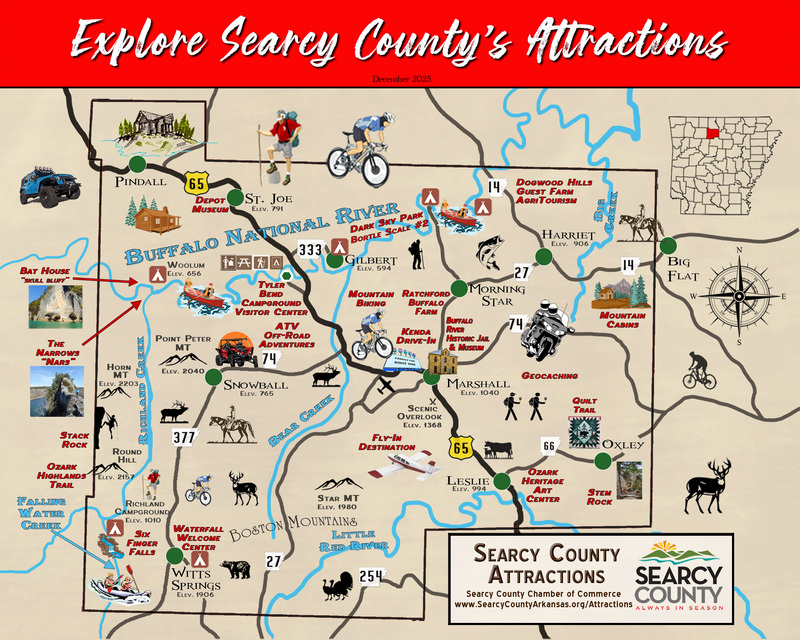 Attractions Map