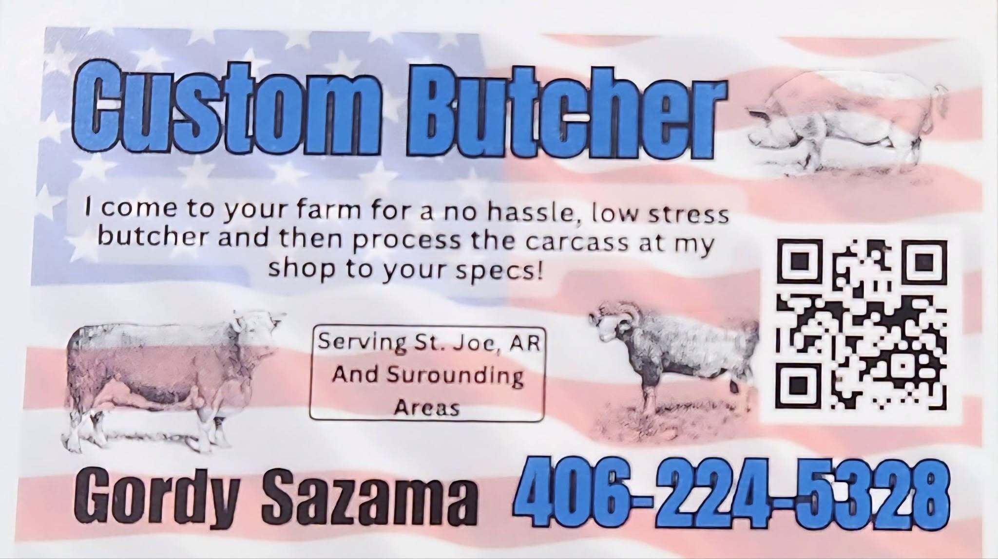 Gordy Sazama Custom Butcher